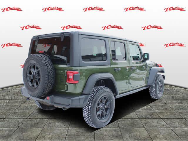 used 2020 Jeep Wrangler Unlimited car, priced at $25,857