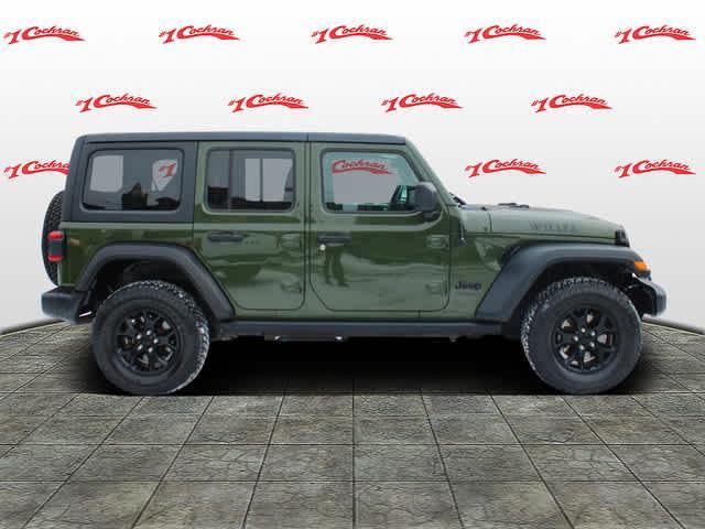 used 2020 Jeep Wrangler Unlimited car, priced at $25,857