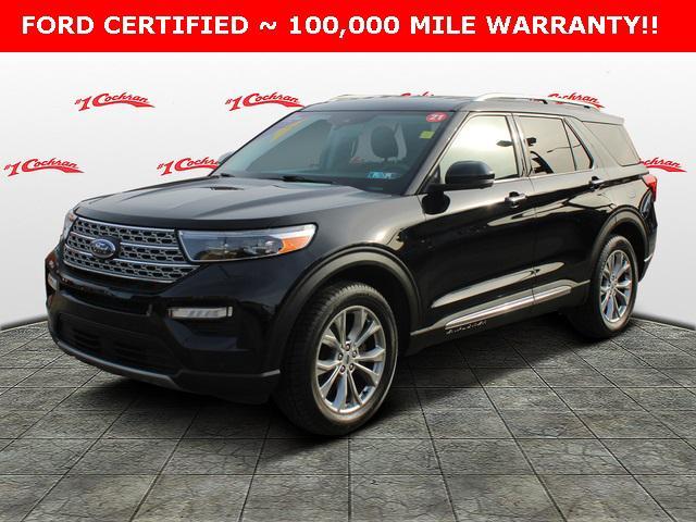 used 2021 Ford Explorer car, priced at $32,589