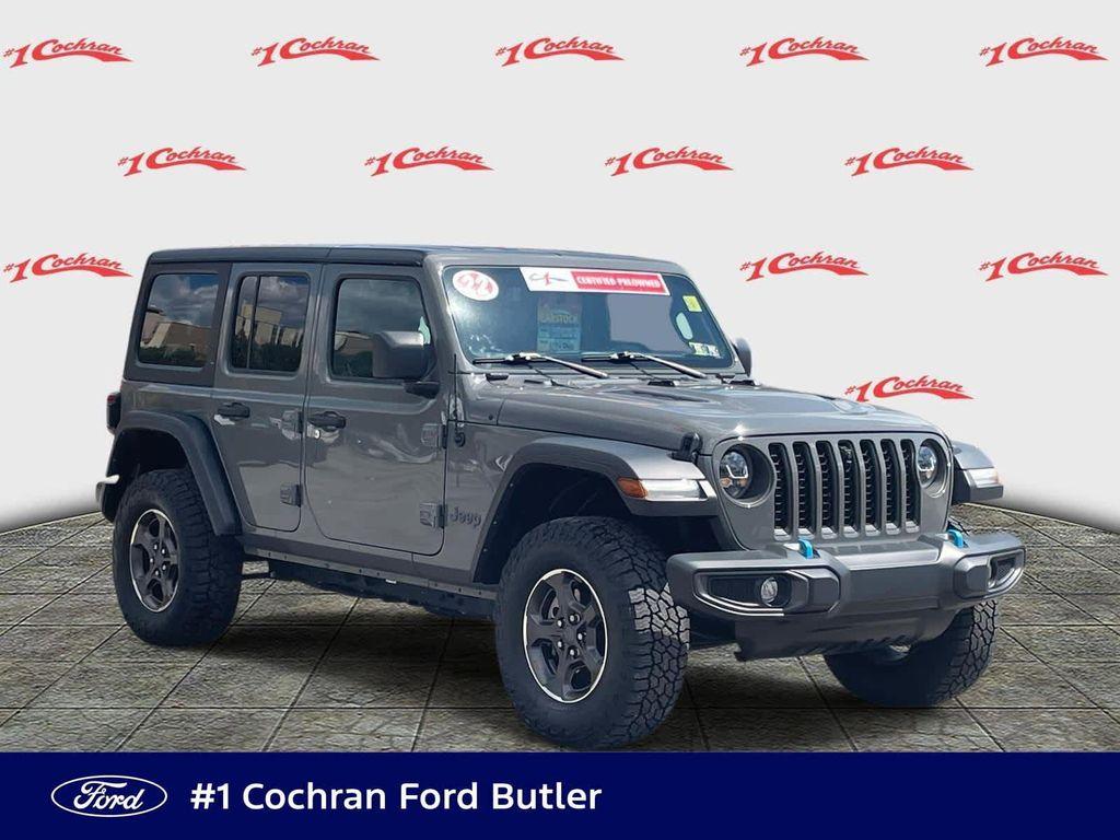 used 2022 Jeep Wrangler Unlimited 4xe car, priced at $33,289