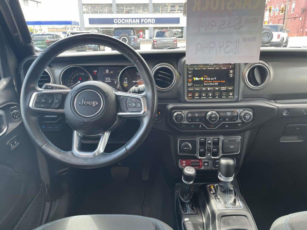 used 2022 Jeep Wrangler Unlimited 4xe car, priced at $33,698