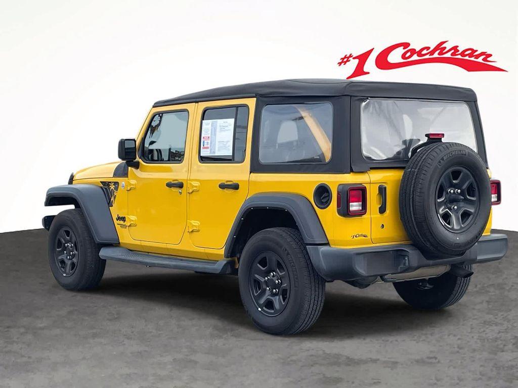 used 2021 Jeep Wrangler Unlimited car, priced at $25,698