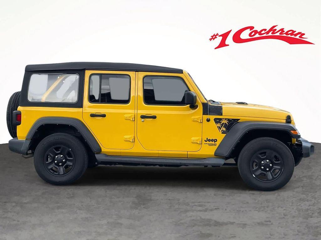 used 2021 Jeep Wrangler Unlimited car, priced at $25,698