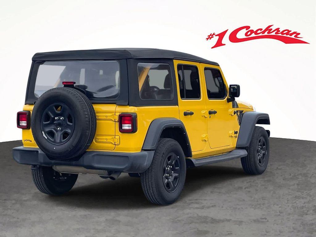 used 2021 Jeep Wrangler Unlimited car, priced at $25,698