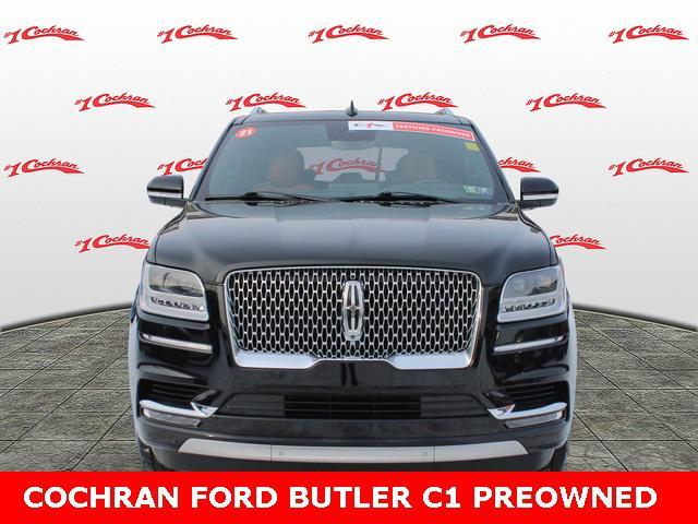 used 2021 Lincoln Navigator car, priced at $50,988