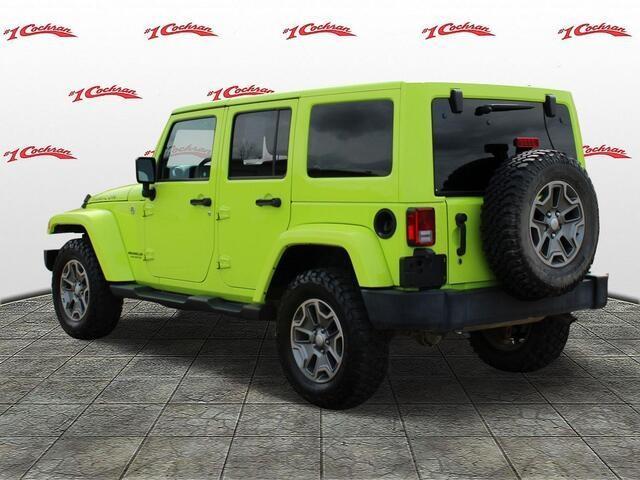 used 2017 Jeep Wrangler Unlimited car, priced at $29,104