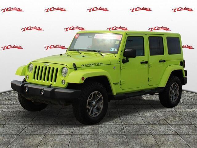 used 2017 Jeep Wrangler Unlimited car, priced at $29,104