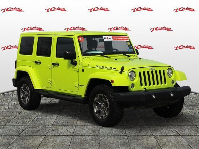 used 2017 Jeep Wrangler Unlimited car, priced at $28,380