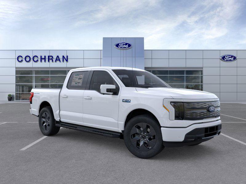 new 2025 Ford F-150 Lightning car, priced at $76,190