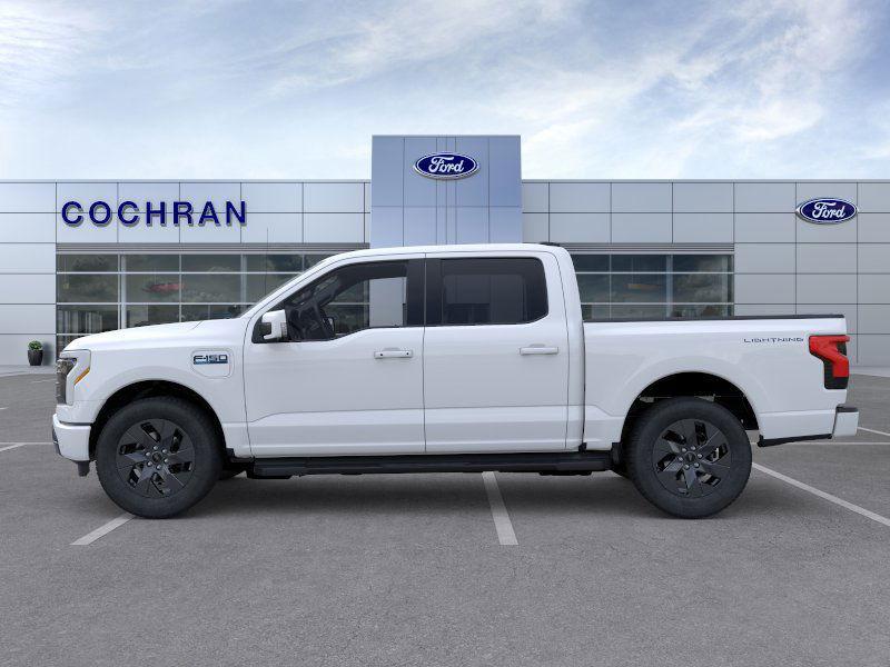 new 2025 Ford F-150 Lightning car, priced at $76,190