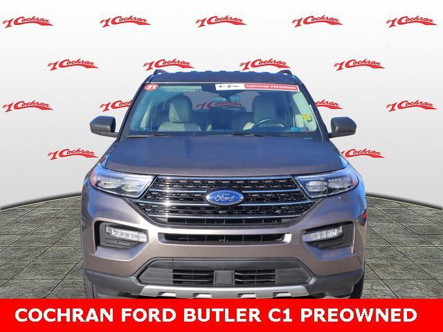 used 2021 Ford Explorer car, priced at $23,592