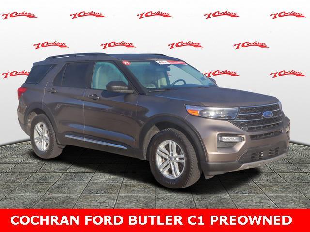 used 2021 Ford Explorer car, priced at $23,592