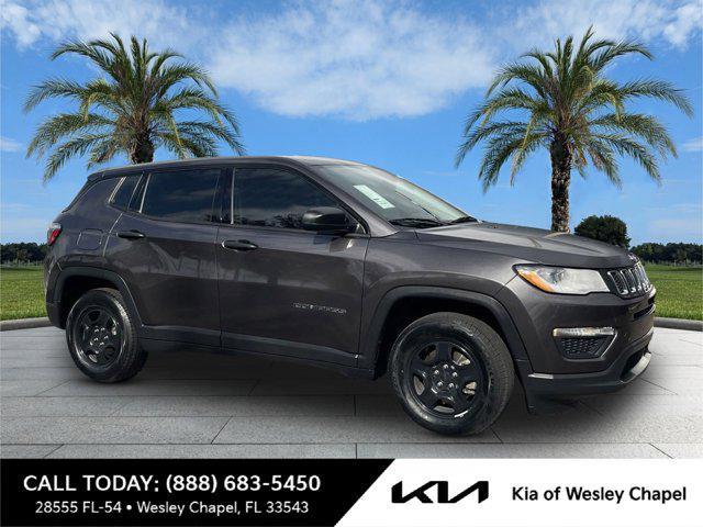 used 2021 Jeep Compass car, priced at $17,514