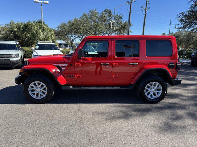 used 2021 Jeep Wrangler Unlimited car, priced at $34,519