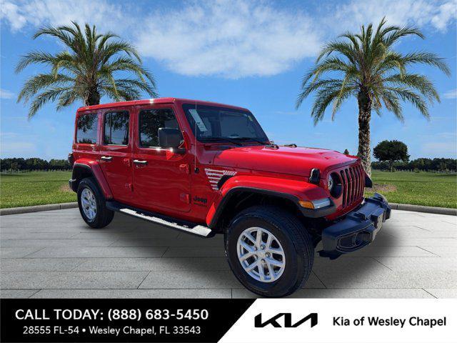 used 2021 Jeep Wrangler Unlimited car, priced at $34,664