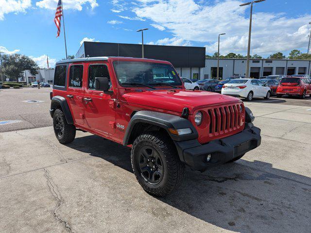 used 2018 Jeep Wrangler Unlimited car, priced at $19,999