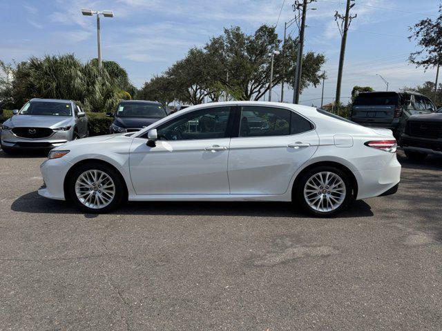 used 2018 Toyota Camry car, priced at $19,422