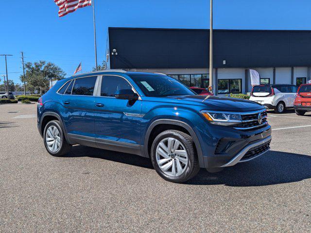 used 2021 Volkswagen Atlas Cross Sport car, priced at $25,682