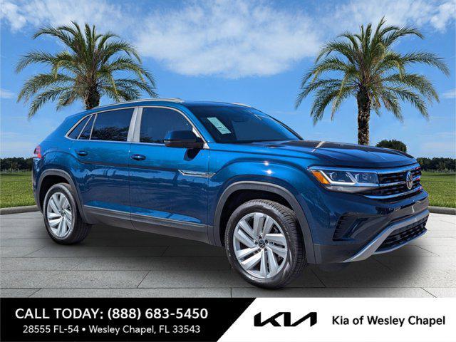 used 2021 Volkswagen Atlas Cross Sport car, priced at $25,991