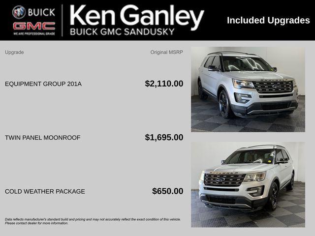 used 2017 Ford Explorer car, priced at $11,495