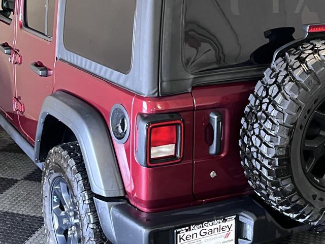 used 2021 Jeep Wrangler Unlimited car, priced at $31,020