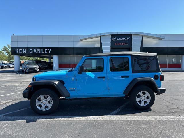 used 2021 Jeep Wrangler Unlimited car, priced at $28,892