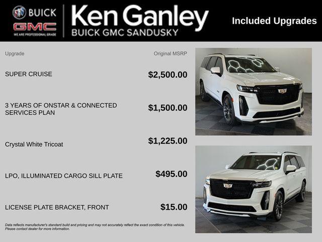used 2023 Cadillac Escalade car, priced at $119,989