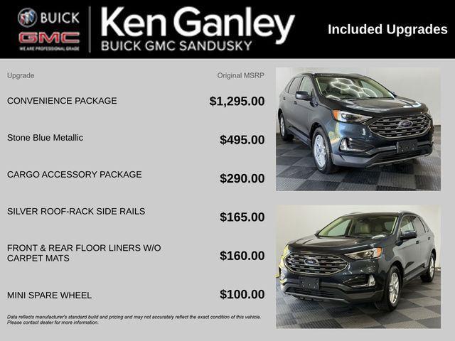 used 2022 Ford Edge car, priced at $18,389