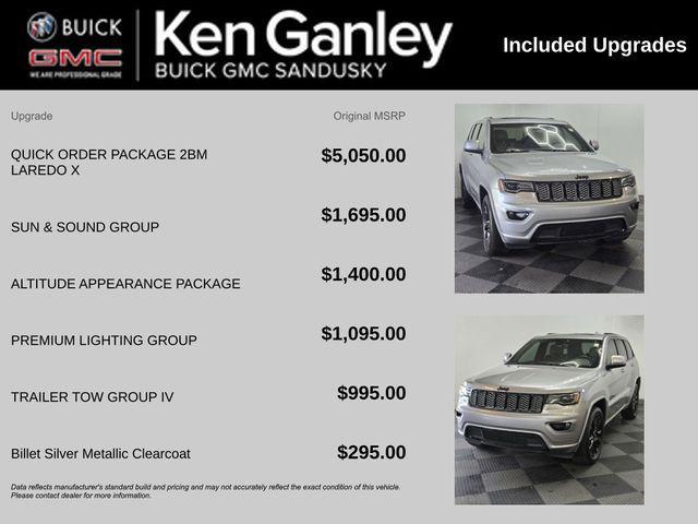 used 2021 Jeep Grand Cherokee car, priced at $15,995