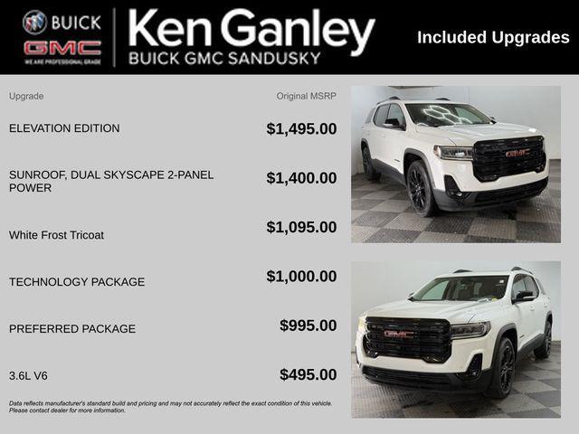 used 2022 GMC Acadia car, priced at $21,995