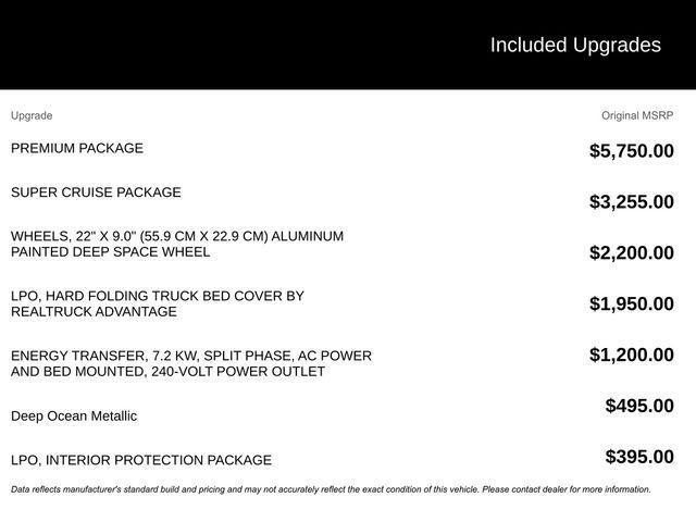 new 2026 GMC Sierra EV car, priced at $87,795