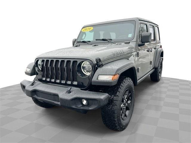 used 2020 Jeep Wrangler Unlimited car, priced at $24,481