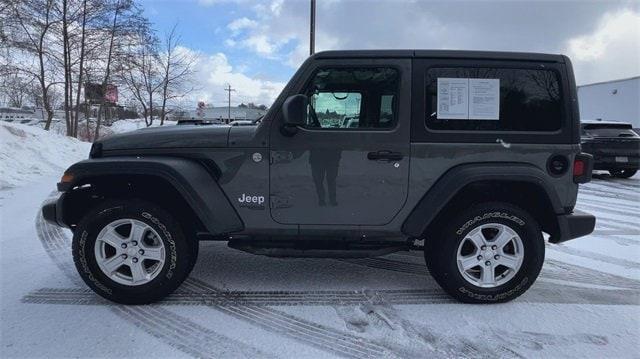 used 2020 Jeep Wrangler car, priced at $24,489