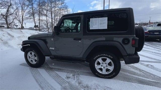 used 2020 Jeep Wrangler car, priced at $24,489