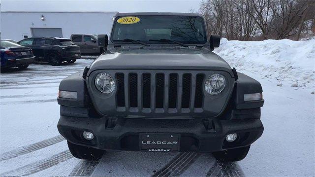 used 2020 Jeep Wrangler car, priced at $24,489