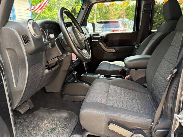 used 2012 Jeep Wrangler Unlimited car, priced at $17,995