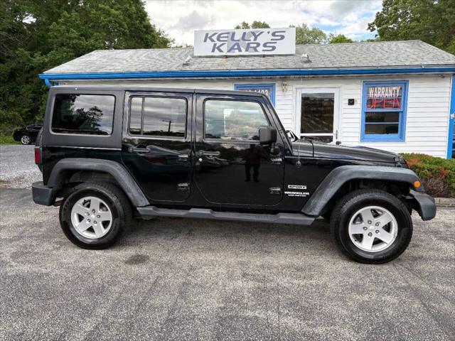 used 2012 Jeep Wrangler Unlimited car, priced at $17,995