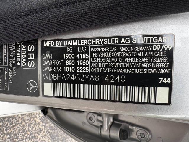 used 2000 Mercedes-Benz C-Class car, priced at $5,995