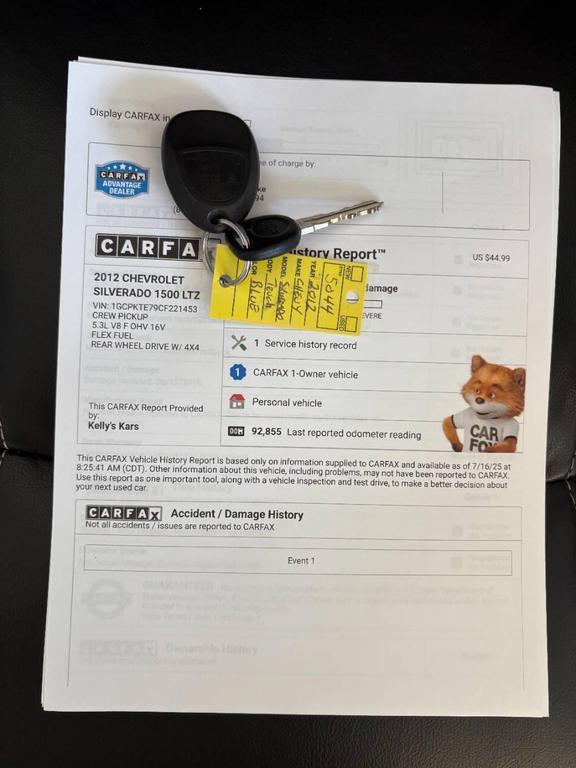 used 2012 Chevrolet Silverado 1500 car, priced at $17,995