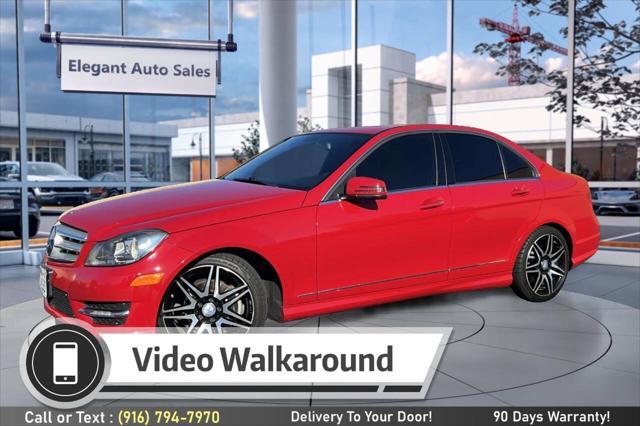 used 2013 Mercedes-Benz C-Class car, priced at $9,999