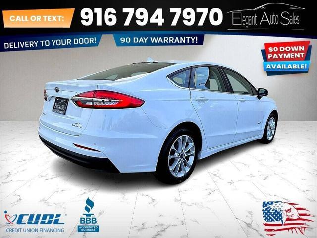 used 2019 Ford Fusion Hybrid car, priced at $13,999