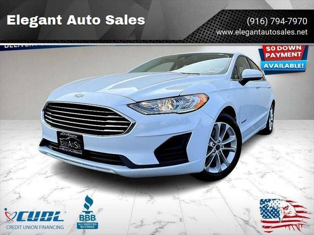 used 2019 Ford Fusion Hybrid car, priced at $13,999