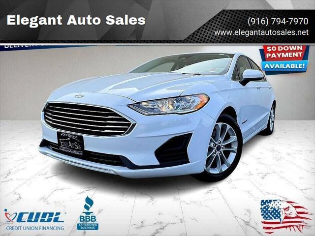 used 2019 Ford Fusion Hybrid car, priced at $13,999