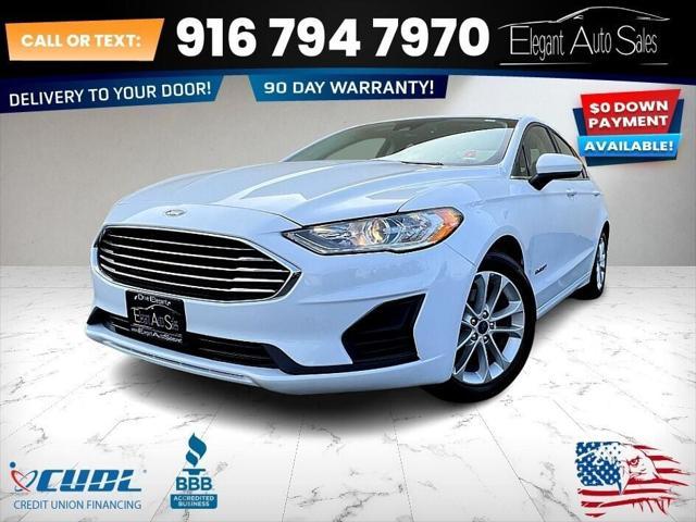 used 2019 Ford Fusion Hybrid car, priced at $13,999