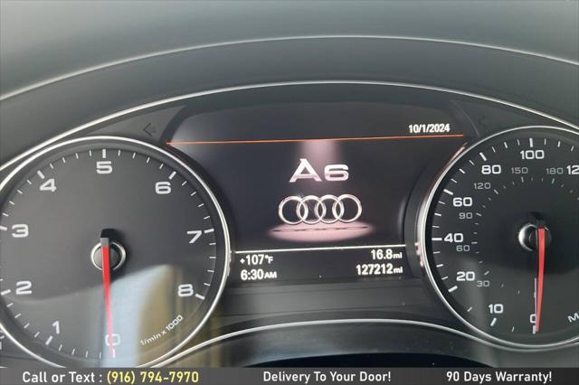 used 2015 Audi A6 car, priced at $9,999