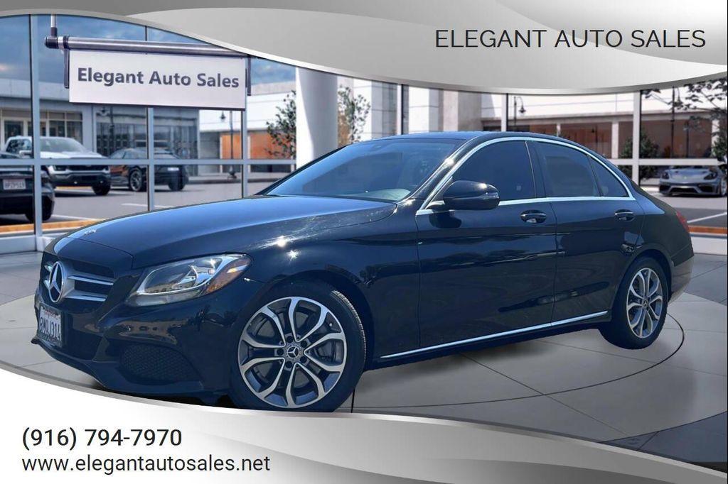 used 2017 Mercedes-Benz C-Class car, priced at $13,999