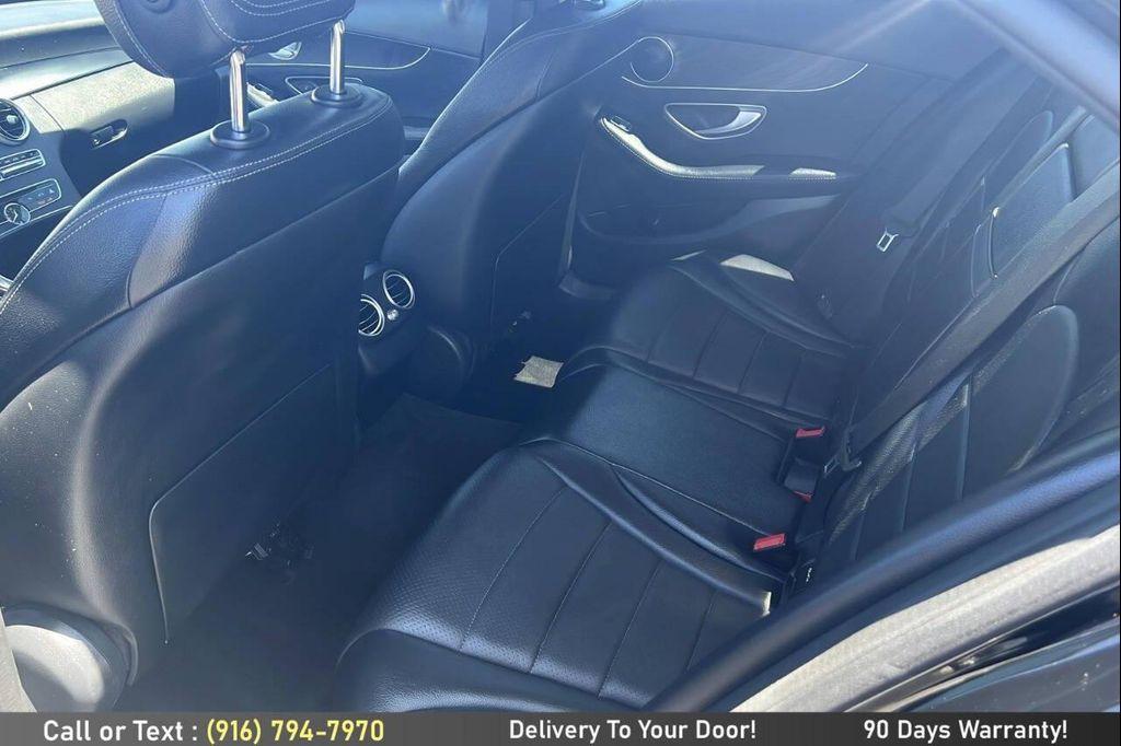 used 2017 Mercedes-Benz C-Class car, priced at $13,999