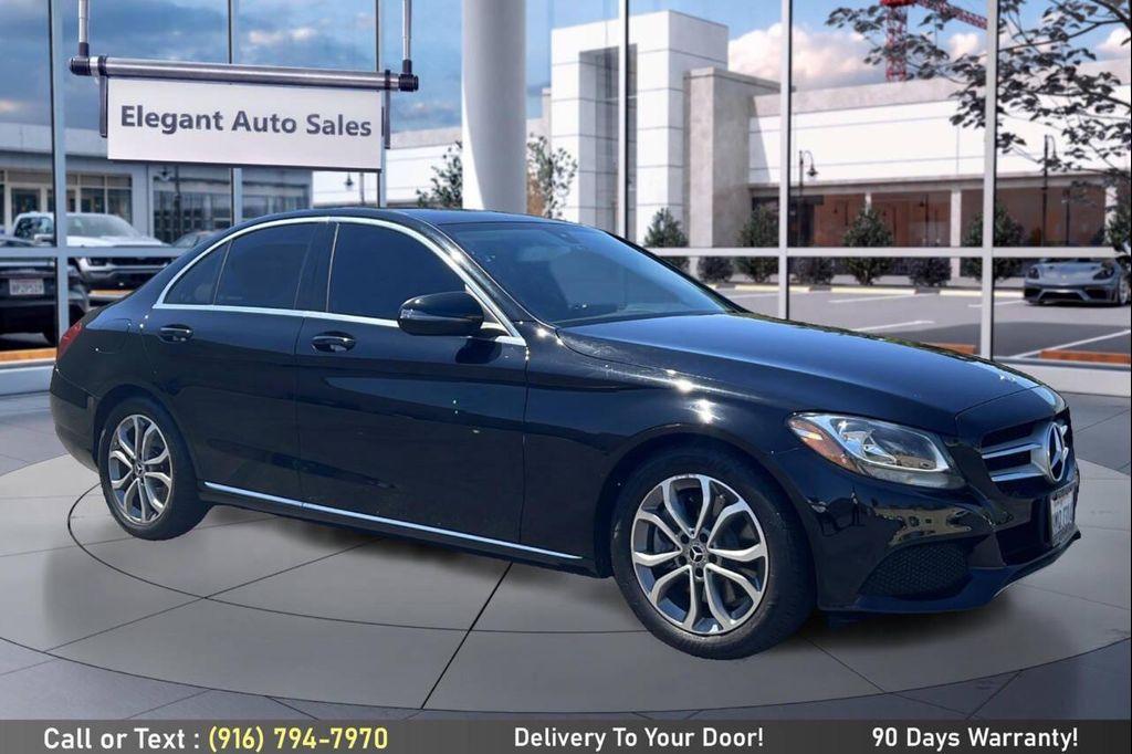 used 2017 Mercedes-Benz C-Class car, priced at $13,999