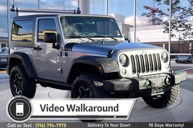 used 2017 Jeep Wrangler car, priced at $16,999