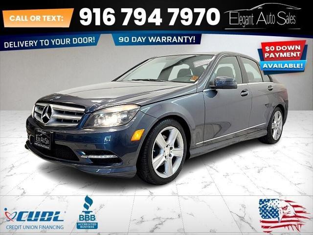 used 2011 Mercedes-Benz C-Class car, priced at $6,999